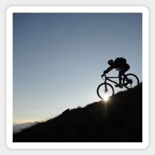 mountain bike Sticker